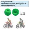 XSYGO Upgrades Side Wheel Replacement Parts for LOSI 1/4 Promoto-MX Motorcycle RTR LOS06000 LOS06002 (Green) view 2