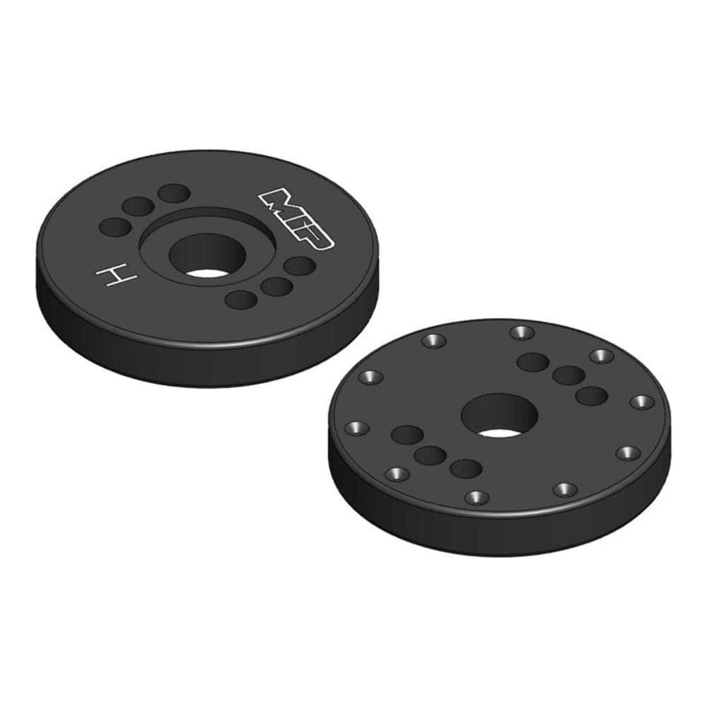 MIP Bypass1 Hi-Flow Pistons, 10-Hole X Blank, 1/8th Scale, 2 MIP23404