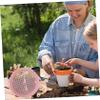 BESPORTBLE 3pcs Plastic Sifter Sieve for Soil Garden Tool Lightweight and Portable for Balcony Garden view 3