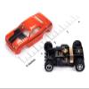 Auto World Thunderjet 1970 Dodge Challenger (Hemi Orange) HO Scale Slot Car view 3