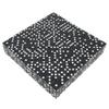 Black Opaque Dice with White Pips D6 12mm (1/2in) Bulk Pack of 200 Koplow Games view 1