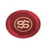 SLOWPLAY Godel Clay Poker Chips, 14 Grams Heavyweight Clay Composite, 40mm Large Chips in Bulk, Pack of 50 in Red Without Denomination view 1