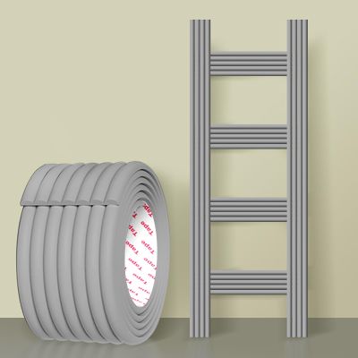Bunk Bed Ladder Pads Safety Cover Dormitory, Adjustable Edge Protector for Stair Steps Traction Treads, Non Slip Strong Adhesive Furniture Table Corner Guards Foam Padding ( Color : Grey1 , Size : 15m