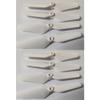 DAYUDDRICAR Drone Propellers, for SYMA X22SW Drone Propeller Props Blade Wing Kit Spare Part for SYMA X22SW Drone RC Quadcopter Accessories (Color : 8PCS) view 1