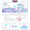 Heopeis Ball Pit Balls for Toddlers - Phthalate Free BPA Free Crush Proof Plastic Ball, Play Balls for Ball Pit Pool Playpen Babies Kids Children Birthday Parties Pool Tent Party, 100Pcs view 2