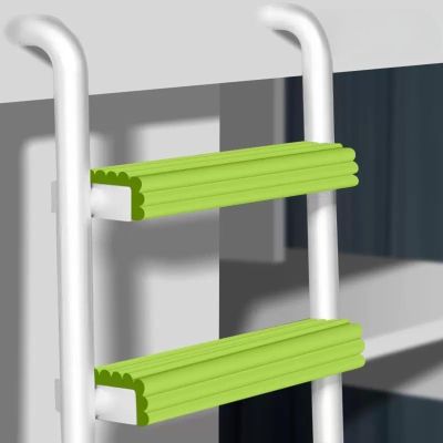 Soft Bunk Bed Ladder Cover Foam Padding, Self-stick Table Edge Protector Strips Extra-Wide, Dormitory Traction Treads Stair Steps Pads Furniture Corner Safety Bumpers ( Color : Green , Size : 15m/49.2