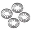 NINFE Upgrade Parts Compatible with Axial for SCX24 for AX24 4PCS CNC Aluminum Outer Beadlock Ring for 1.0" Wheel Rims 1/24 RC Crawler Car Upgrade (Color : 2) view 1