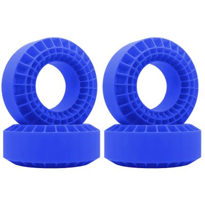 OGRC Silicone Rubber Tire Inserts Foam Fit 1.9 Wheel Tires 1/10 Crawler Accessories (Blue)