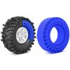 OGRC Silicone Rubber Tire Inserts Foam Fit 1.9 Wheel Tires 1/10 Crawler Accessories (Blue) view 2
