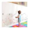 Magnetic Whiteboard Paper Roll, Self Adhesive Chalkboard Paper, Home Office School Bar Dry Erase White Board Sticker, Static Whiteboard Sheets, Message Board ( Color : White , Size : 23.62x59.06in/60x view 1