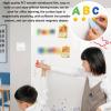 Magnetic Whiteboard Paper Roll, Self Adhesive Chalkboard Paper, Home Office School Bar Dry Erase White Board Sticker, Static Whiteboard Sheets, Message Board ( Color : White , Size : 23.62x59.06in/60x view 4
