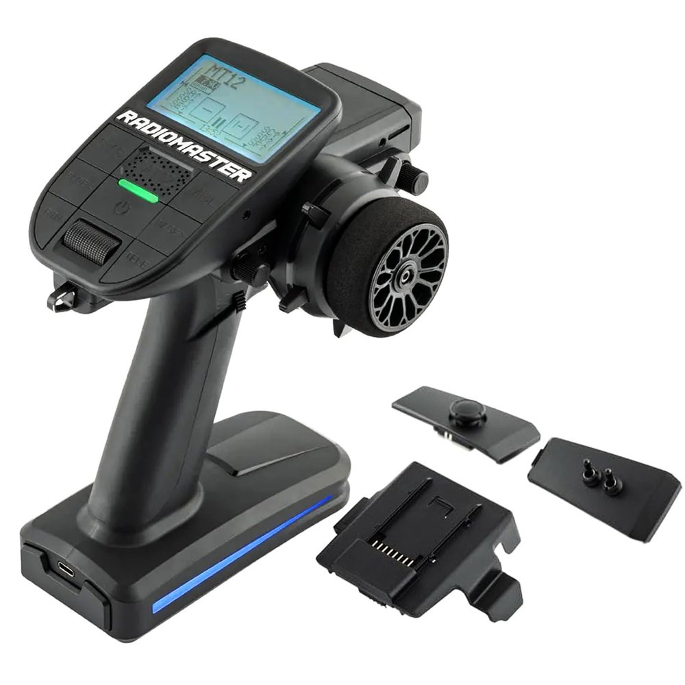Xiangtat Radiomaster MT12 Surface Radio Controller 2.4G ExpressLRS Or 4in1 Multiprotocol for RC Car Boat (MT12 4IN1 with Receiver)