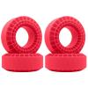 OGRC Silicone Rubber Tire Inserts Foam Fit 1.9 Wheel Tires 1/10 Crawler Accessories (Red) view 1