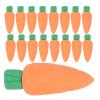 Abaodam Carrot Erasers 50 Pcs Miniature Carrot Shaped Pencil Erasers for Kids Crafts Classroom Party Favors School Supplies view 1