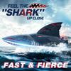 DEERC Fast Brushless RC Boat for Adults, 30+MPH 3S High Speed Remote Control Boat, Self-righting 2.4Ghz Speed Shark with LED Lights, Summer Toy Gift for Kids view 4