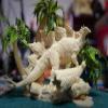 WLNTDOLA Passion Charger Studio 1:35 Scale Stegosaurus Scene Statue Model Stegosauridae Figure Animal Collector GK Decor Gift for Adult (Painted) view 2