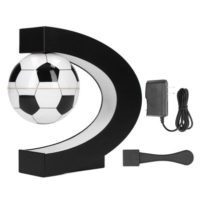 Xcello Magnetic Levitation Soccer with C Shape Base for Kids Magnetic Float Low Friction Levitating Soccer for Birthday 100240V (US)