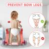 HYES Upgraded 5 in 1 Baby Walker and Activity Center for Baby Girl, Learning to Walk, Sit to Stand, Early Learning Push Toys for Infant 12 Months, Walking Toys Gift for Toddler Girls, Red view 4