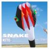 55M Giant Soft 3D Snake Kite, Inflatable Adult Kite, Tearproof Outdoor Easy to Fly Single Line Competition Kite (Color : Style 2) view 4