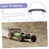 Carbon Fiber Car Spoiler Wing Rear Spoiler Mini car Model Tail Mini Rear Wing Trunk Exterior refit Shell Racing view 2