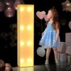 100cm/3FT Light Up Letter I, Marquee Light Up Letters, Mosaic Giant Marquee Letters, Anniversary Party Decorations, Birthday Wedding DIY Decor view 1