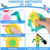 4Pcs Robot Pop Transformable Fidget Spinners - deformable Fidget Spinner Bulk,Fidget Spinner Keychain,Easter Stocking Stuffers Party Favors Gifts,Sensory Fidget Toys for Autism ADHD Stress Relief view 3
