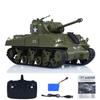 wheelfun Henglong 1/30 RC Battle Tank Sherman M4A3 3841-01 2.4G Remote Control Tanks 320Rotating Turret Infrared Combat view 1