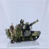 wheelfun Henglong 1/24 RC Tank Abrams M1A2 3816-2 2.4G Remote Control Battle Tank Model 320Rotating Turret Infrared Combat BB Shooting Airsoft Tank That Shoot view 2