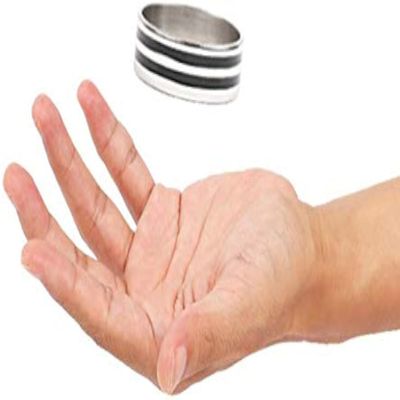 blue-ther Magic Floating Ring Magic Tricks Invisible Floating Effect Magic Magician Close Up Street Illusions Gimmick Prop Mentalism Funny