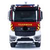 wheelfun 1/14 8X4 RC Fire Truck RC Fire Sprinkler Water Cannon Vehicles Motor ESC Servo Sounds Lights I6S Radio Controller view 2