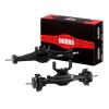 INJORA +4mm Diamond Axles with Lay Down Servo Mount & Links for 1/18 TRX4M(Black) view 1