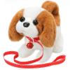 KSABVAIA Plush Saint Bernard Toy Puppy Electronic Interactive Dog - Walking, Barking, Tail Wagging, Stretching Companion Animal for Kids Toddlers view 1