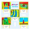 MIRUNAIR Inflatable Bounce House with Slides, Inflatable Water Slide for Kids Backyard, Bounce Water Prak with Air Blower, Splash Pool, Water Cannon, Climbing Wall, Outdoor Backyard Water Park view 3