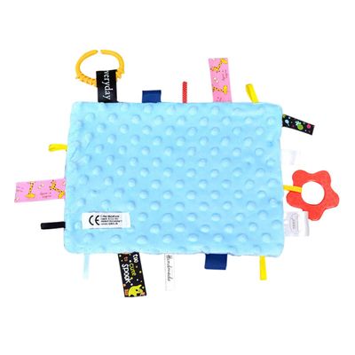 Abaodam Bib Toy Newborn Plush Towel for Feeding Soft Appease Towel for Comfortable and Washable for Newborns and Boy Girl