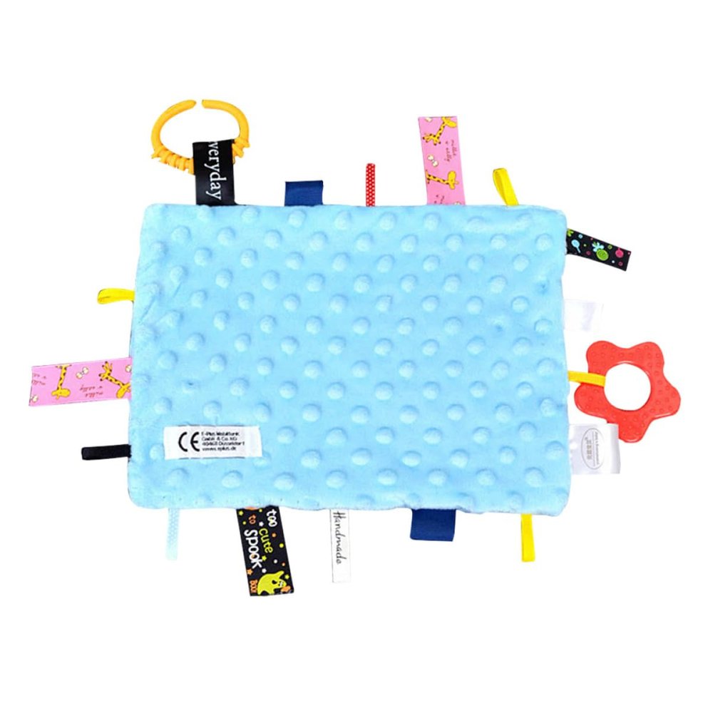 Abaodam Bib Toy Newborn Plush Towel for Feeding Soft Appease Towel for Comfortable and Washable for Newborns and Boy Girl