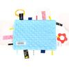Abaodam Bib Toy Newborn Plush Towel for Feeding Soft Appease Towel for Comfortable and Washable for Newborns and Boy Girl view 4