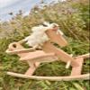 Rlke Holzspielzeug Emma Rocking Horse view 2
