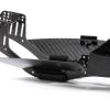 HooCrawler H4 1/10 Carbon LCG Chassis Kit with Injection Molded Rear Trunk Bucket, Sliders Delrin Skid Plate, Dual Servo Mount for SCX10 AR44 AR45 Capra F9 TRX4 view 3