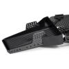 HooCrawler H4 1/10 Carbon LCG Chassis Kit with Injection Molded Rear Trunk Bucket, Sliders Delrin Skid Plate, Dual Servo Mount for SCX10 AR44 AR45 Capra F9 TRX4 view 4