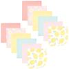 Hudson Baby Unisex Baby Flannel Cotton Washcloths, Lemon Daisy 12 Pack, One Size view 1