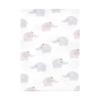 Hudson Baby Unisex Baby Cotton Flannel Burp Cloths Bundle, Lilac Elephants, One Size view 3