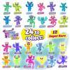 CRAZE Stretchy Superstars Mini Pack of 2 - Super Stretchy & Slimy Stretch Figures, Mini Action Figure for Kids to Collect view 3
