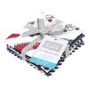 Hudson Baby Unisex Baby Flannel Cotton Washcloths, Going Places 10 Pack, One Size view 2