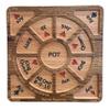 20"x20" Tripoli, Michigan Rummy or Rummoli Board (8-9-10 Edition) view 1