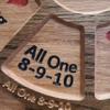 20"x20" Tripoli, Michigan Rummy or Rummoli Board (8-9-10 Edition) view 2