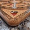 20"x20" Tripoli, Michigan Rummy or Rummoli Board (8-9-10 Edition) view 3