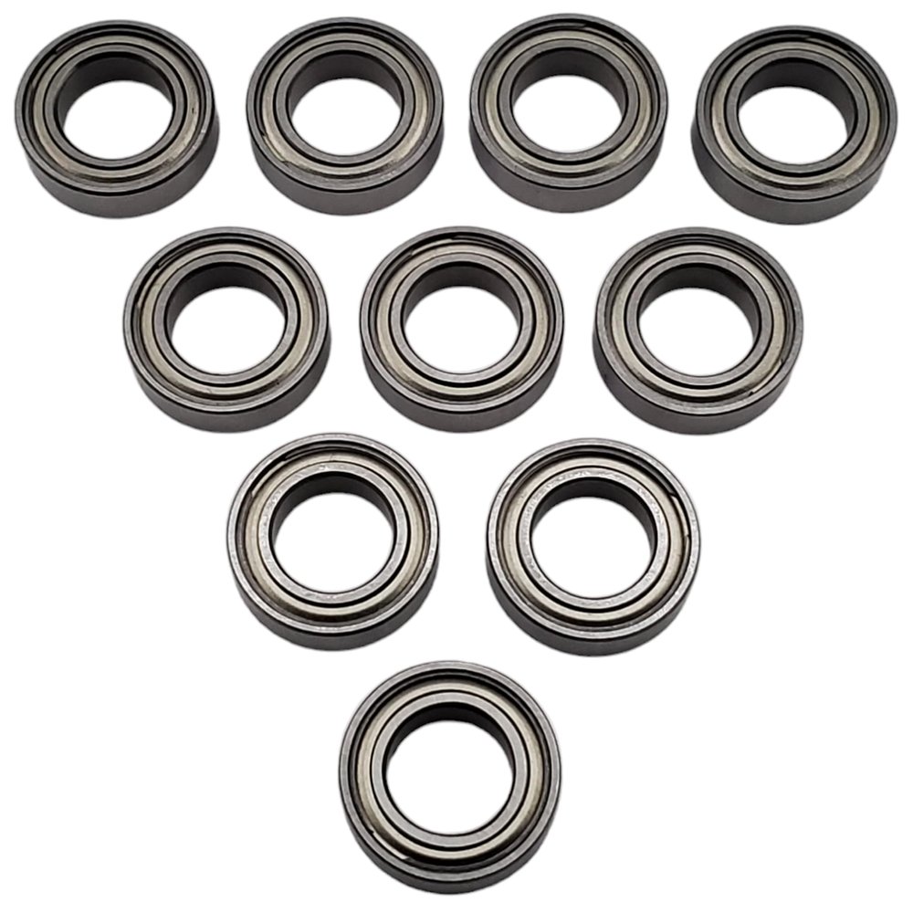 NHX RC Steel Ball Bearings 8x14x4mm, 10 pcs, Metal Shielded