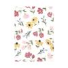 Hudson Baby Unisex Baby Cotton Flannel Burp Cloths, Soft Painted Floral 4 Pack, One Size view 3