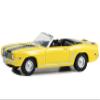 1969 Chevy Camaro SS Convertible Yellow w/Black Stripes 17th Annual Woodward Dream Cruise (2011) 1/64 Diecast Model Car by Greenlight 37280 B view 1
