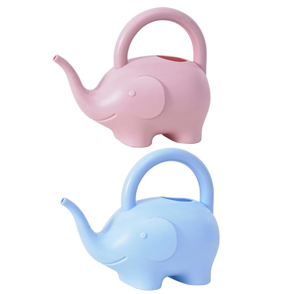 2Pcs Watering Can Plastic Watering Can Elephants Watering Pot Sprinkling Can Water Can Toy